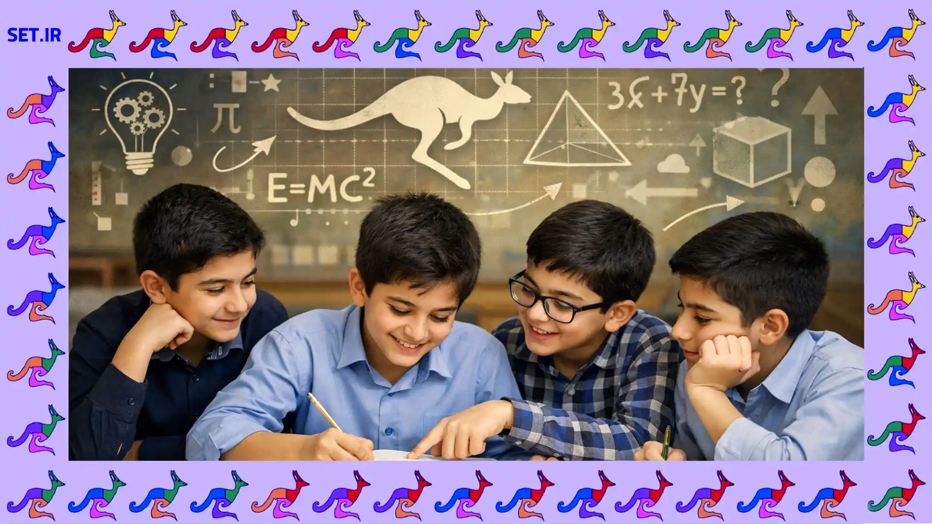 تاثیر آزمون کانگورو بر تقویت هوش ریاضی و تفکر منطقی دانش آموزان