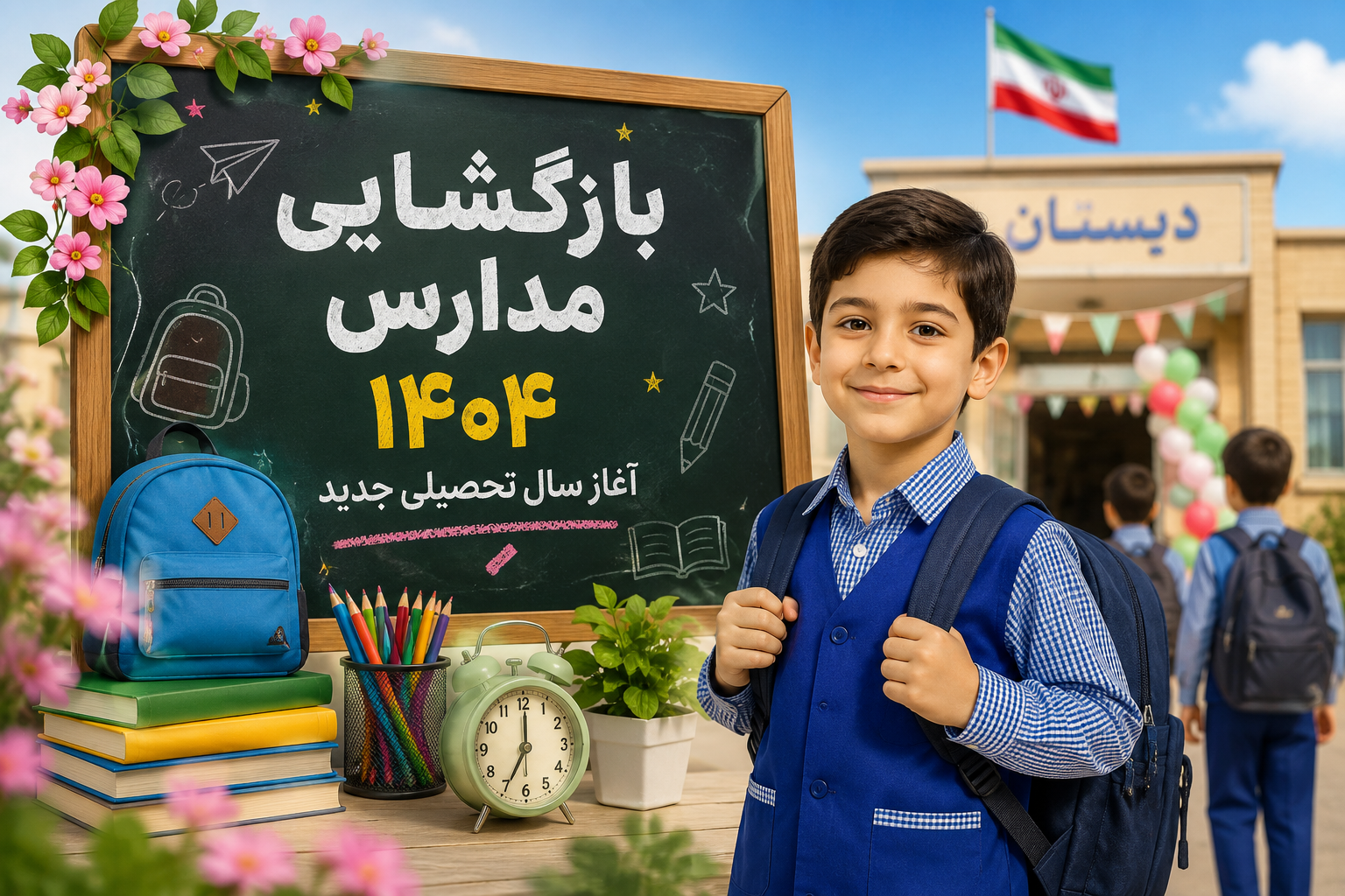 بازگشایی مدارس 1404-1405